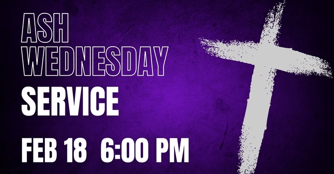 Ash Wednesday Service