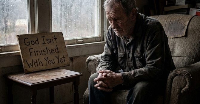 God Isn't Finished With You Yet image