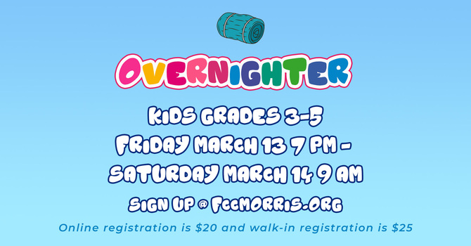 Children's Ministry Overnighter
