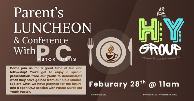 HEROs Youth Parent's Luncheon & Conference