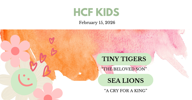 Sunday Children's Ministry