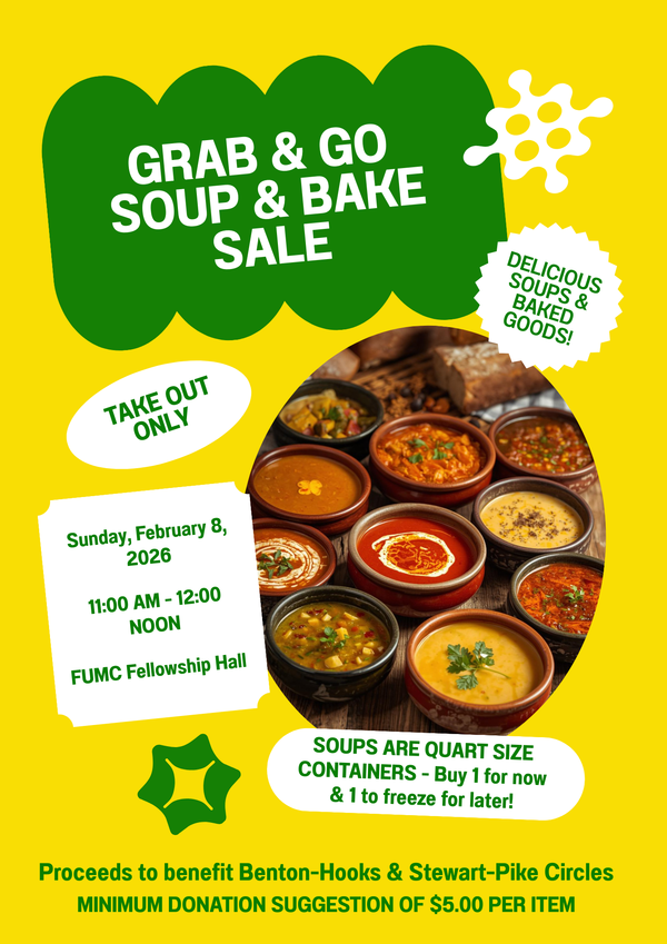 Grab & Go - Soup and Bake Sale