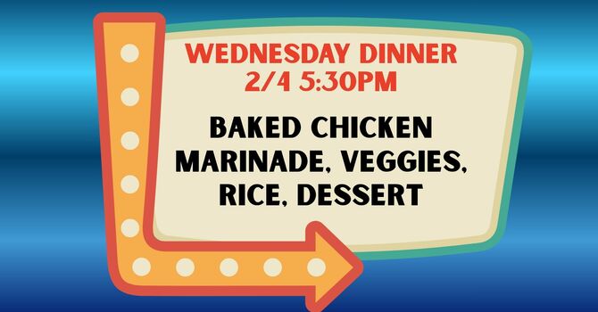 Wednesday Evening Family Meal