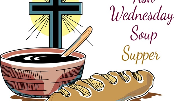 ASH WEDNESDAY SOUP SUPPER
