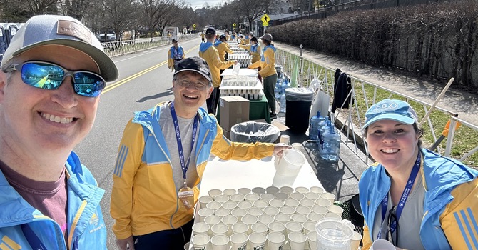 Boston Marathon Volunteers