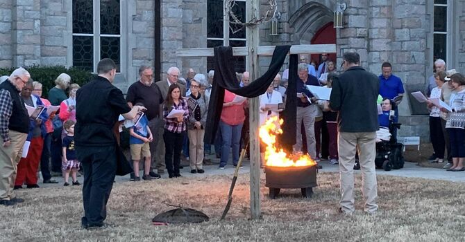Burning of the Palms/Burial of the Alleluia