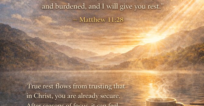 Carrying Renewal Into Rest image