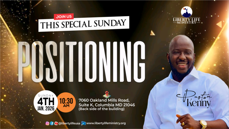 POSITIONING || WINNING WAYS FOR 2026 || SUNDAY SERVICE 