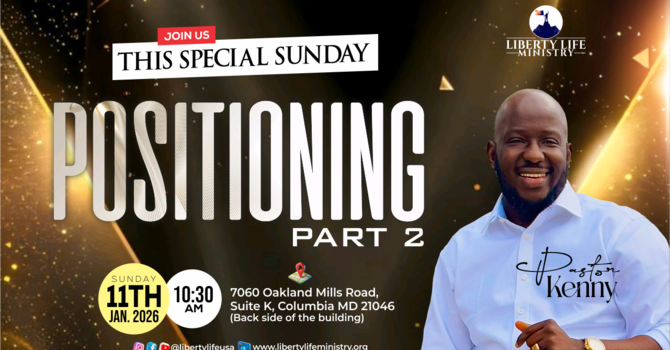 POSITIONING (PART 2) || WINNING WAYS FOR 2026 || SUNDAY SERVICE 