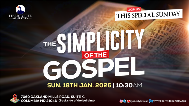 THE SIMPLICITY OF THE GOSPEL || SUNDAY SERVICE