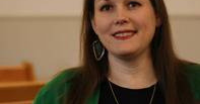 Greetings Crowley FUMC from Pastor Amy image