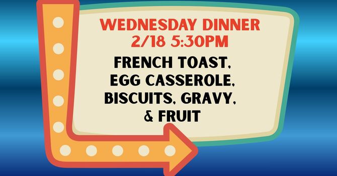 Wednesday Evening Family Meal