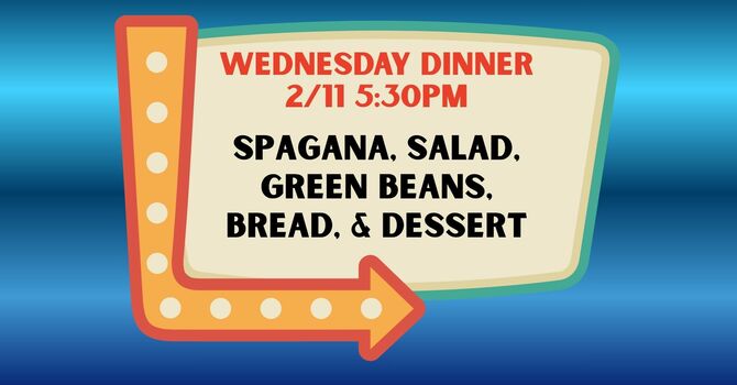 Wednesday Evening Family Meal