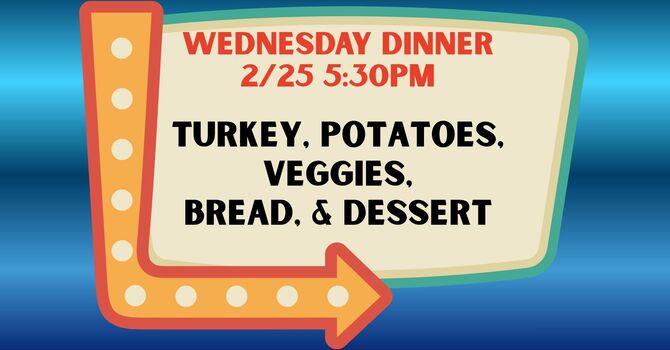 Wednesday Evening Family Meal