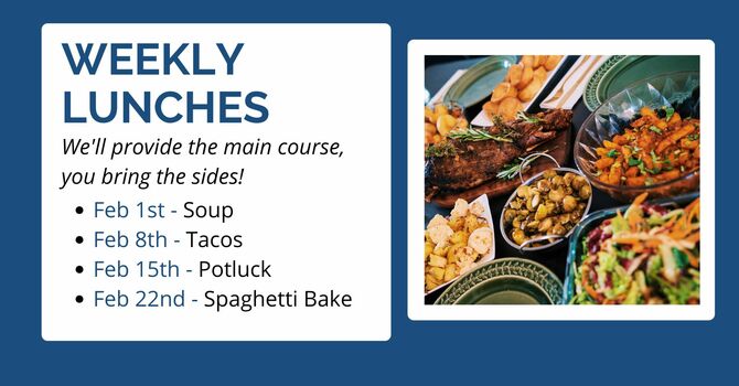 Weekly Church Fellowship Meals image