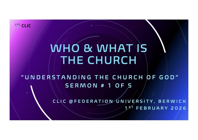 Who and What is the church