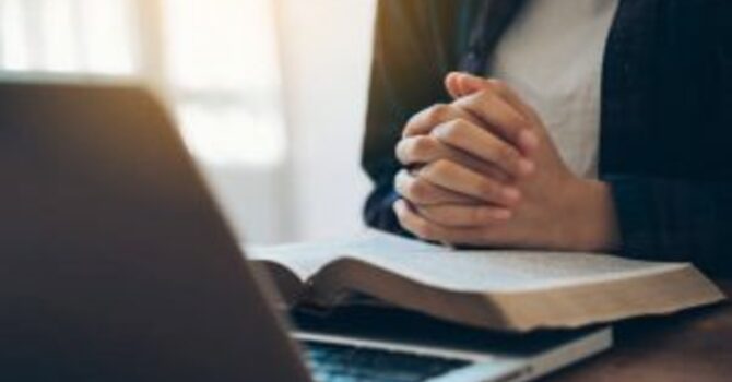 SUNDAY FEB. 1 -- WORSHIP IS ONLINE ONLY image