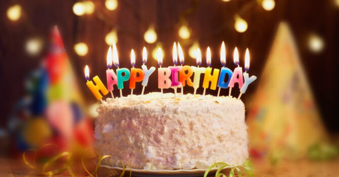 Monthly Birthday Celebration with Cake