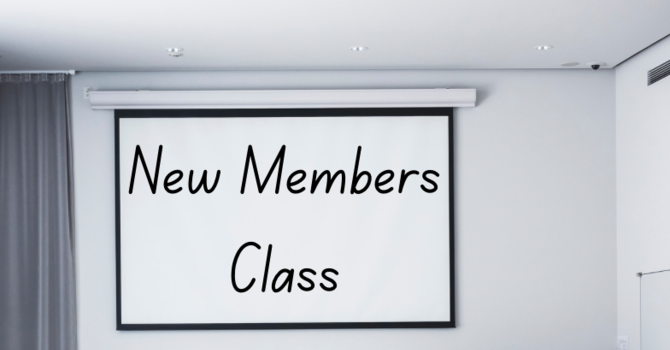 New Members Class