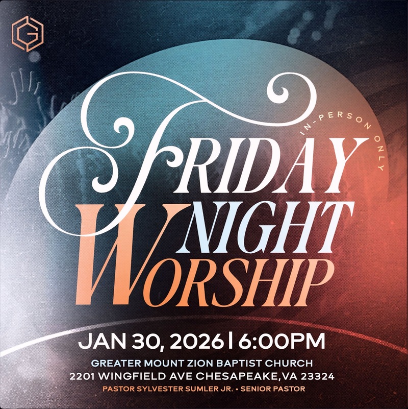 Friday Night Worship 