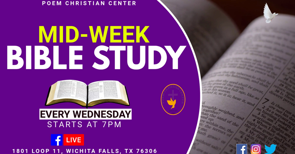 Wednesday Night Bible Study