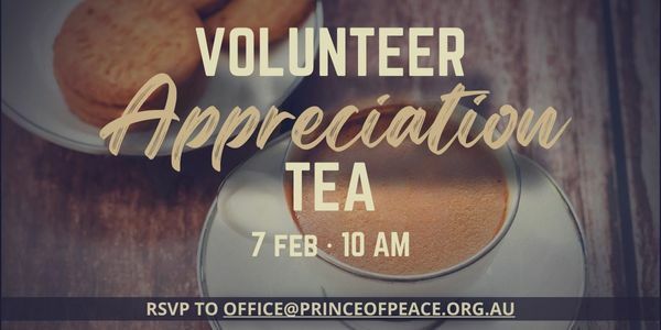 Volunteer Appreciation Morning Tea