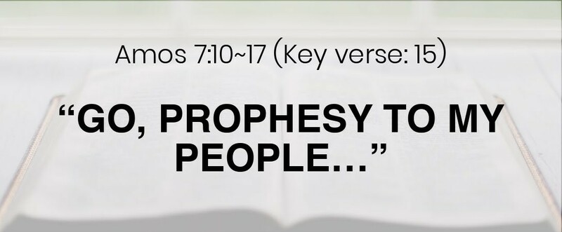 Go And Prophesy