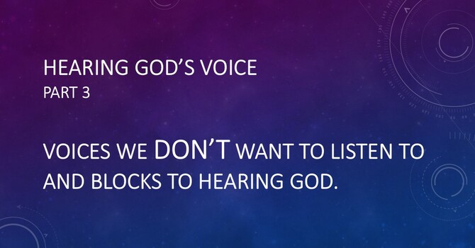 Hearing God's Voice 