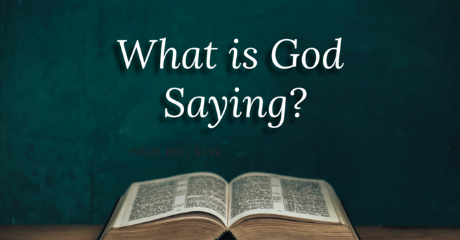 What is God Saying?