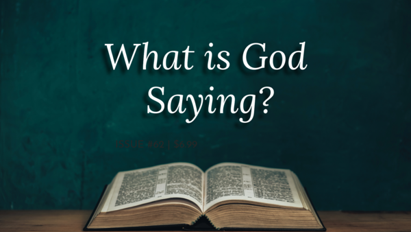 What is God Saying?