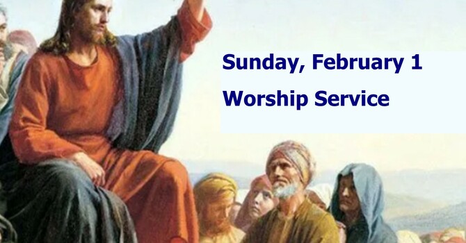 Sunday, February 1 Worship Service image