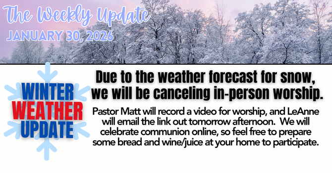 2-30-26 Weekly Update  image