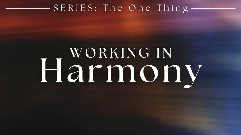 Working in Harmony
