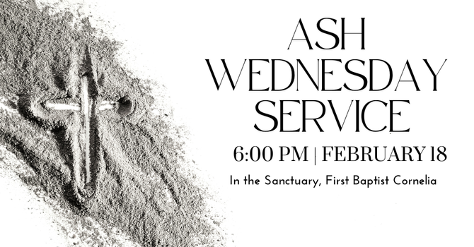 Ash Wednesday Service