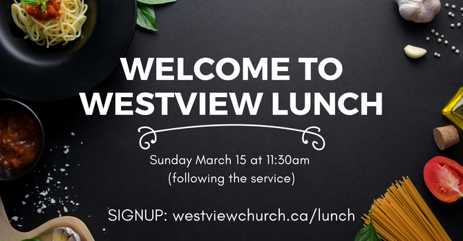 Welcome To Westview Lunch