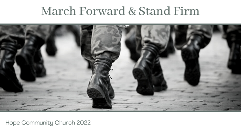 March Forward by Gathering