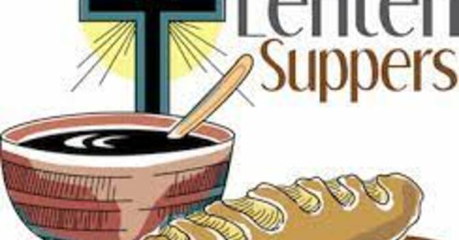 Lent Suppers