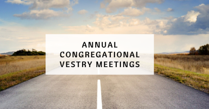 Annual Congregational Vestry