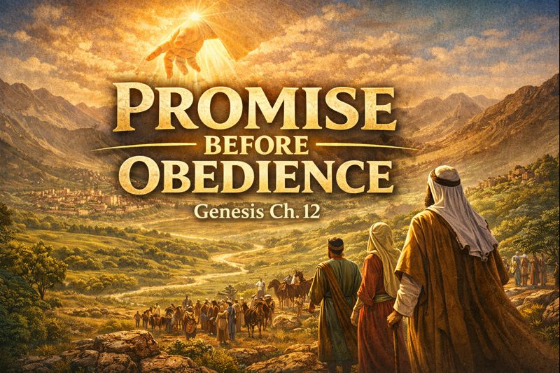 Promise Before Obedience