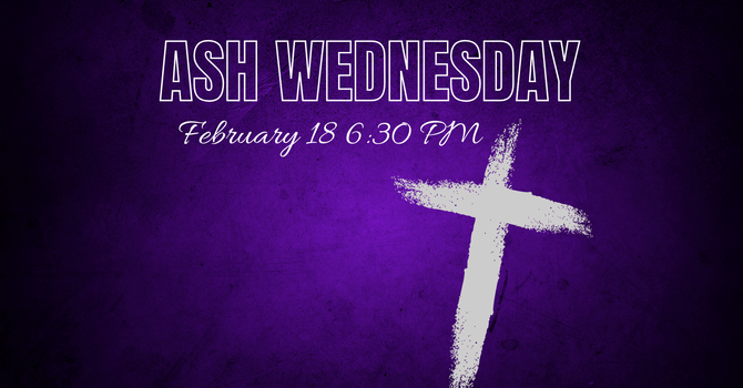 Ash Wednesday 