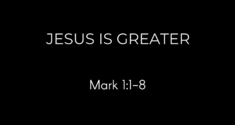Jesus is Greater