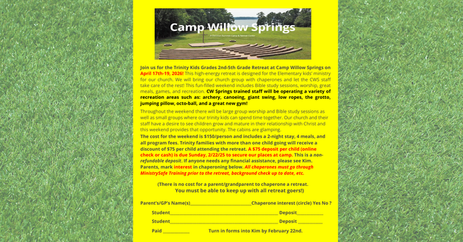 Camp Willow Springs