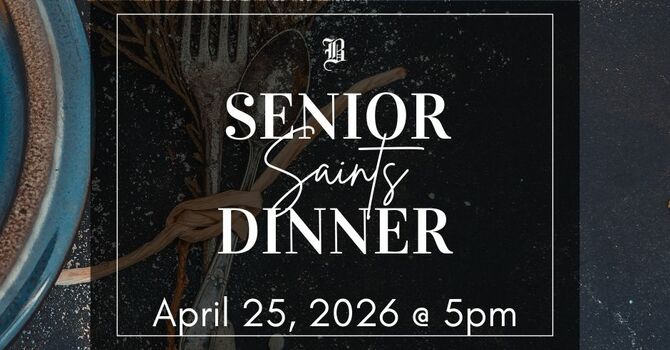 Senior Saint's Dinner