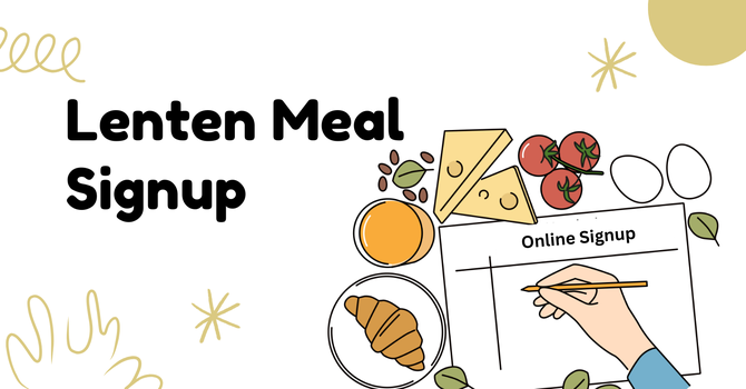 Lenten Meal Food Sign Up image