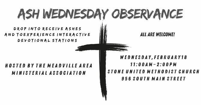 Ash Wednesday Observance