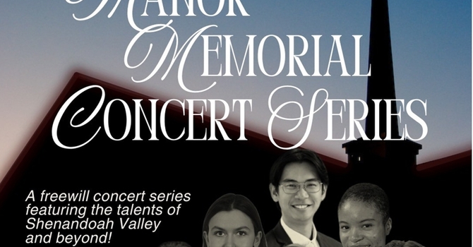 Manor Memorial UMC Concert Series