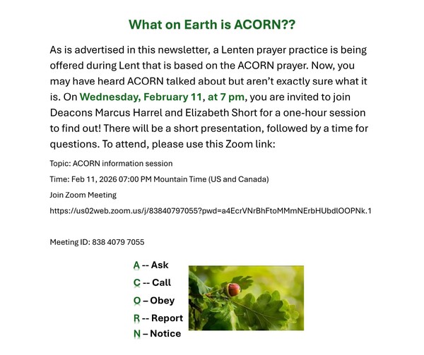 What on Earth is ACORN??
