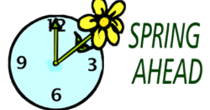 spring forward!