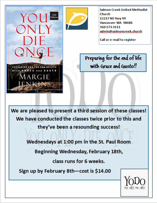 End of Life Preparation Classes