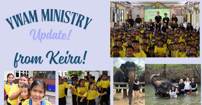 YWAM: Updates from Keira Thom image